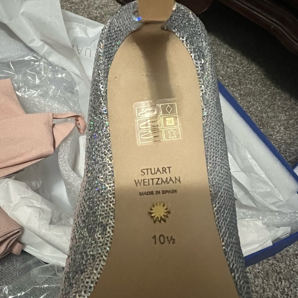 Stuart Weitzman Sequin Bootie - Brand New in Box with Dustbag - Picture 7 of 8
